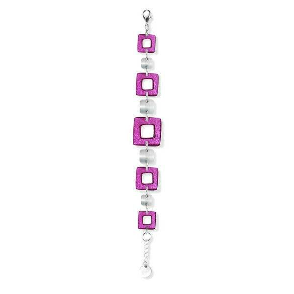 Purple Cubes Bracelet | The Jewellery Stop