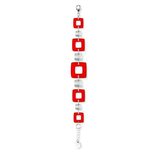 Red Cubes Bracelet