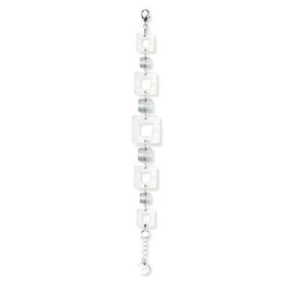 White Cubes Bracelet | The Jewellery Stop
