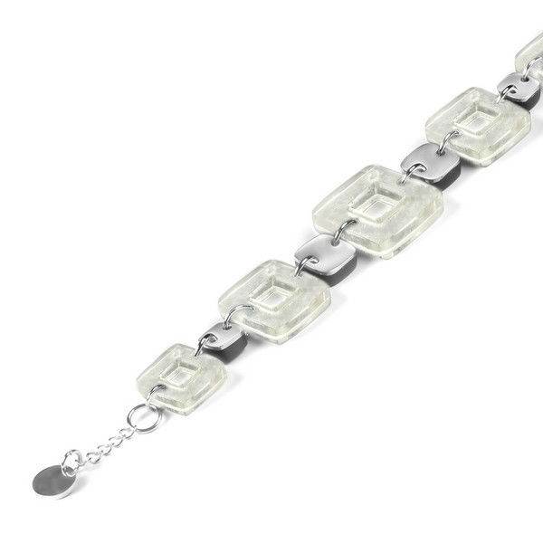White Cubes Bracelet | The Jewellery Stop