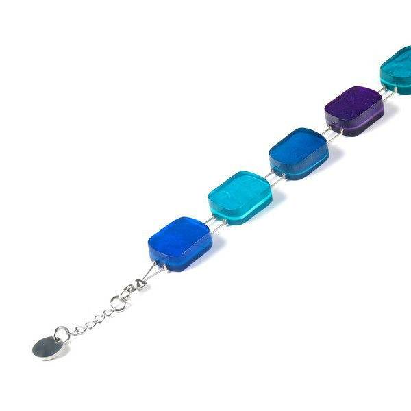 Peacock Tiles Bracelet | The Jewellery Stop