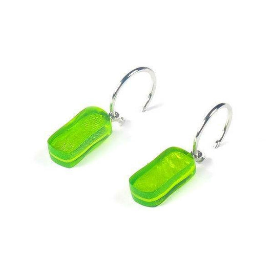 Apple Tiles Creole Earrings | The Jewellery Stop