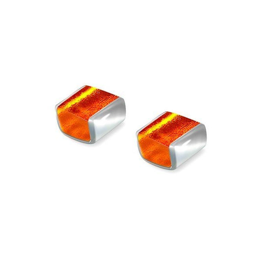 Brulee Classic Stripes Stud Earrings | The Jewellery Stop