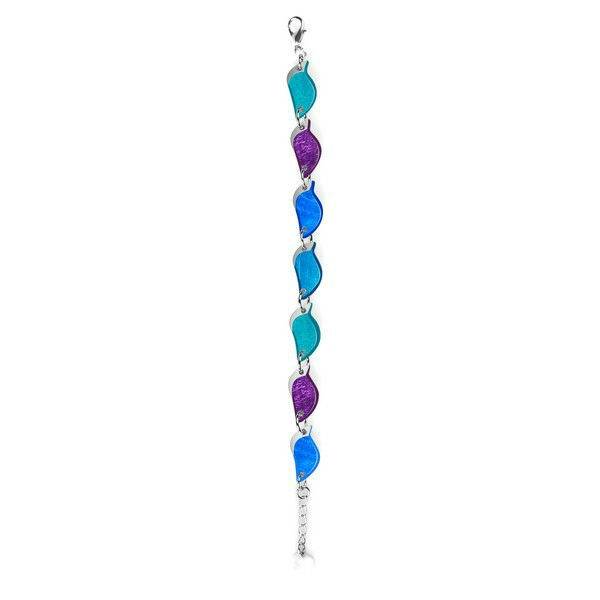 Peacock Flame Shell Bracelet | The Jewellery Stop