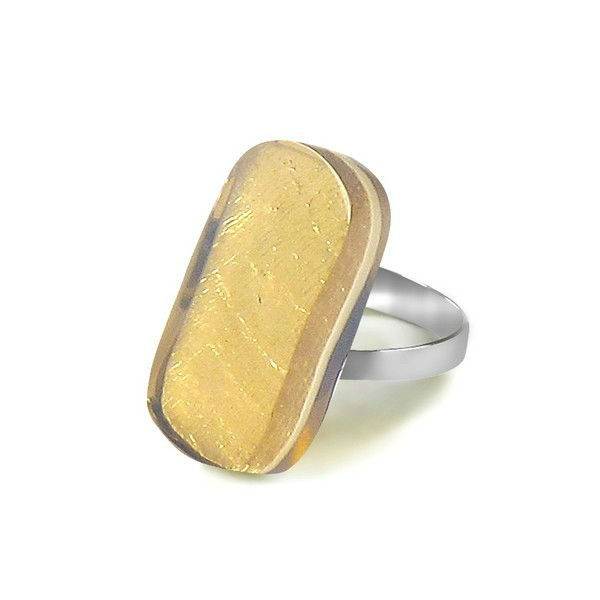 Metallics Tiles Ring | The Jewellery Stop