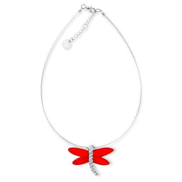 Red Dragonfly Pendant