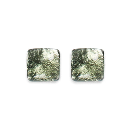 Pear Antique Square Large Stud Earrings | The Jewellery Stop
