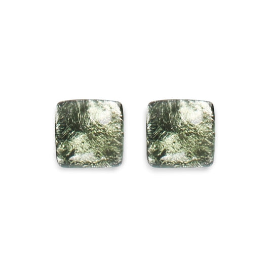 Pear Antique Square Large Stud Earrings | The Jewellery Stop