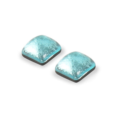 Turquoise Antique Square Large Stud Earrings | The Jewellery Stop