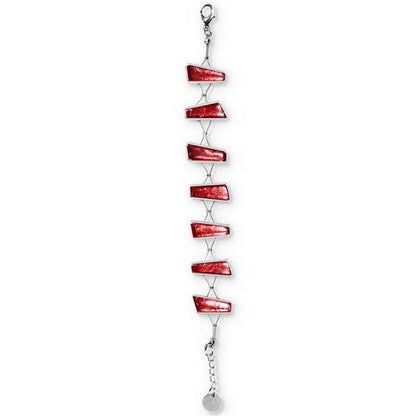 Rose Deco Stripe Bracelet | The Jewellery Stop