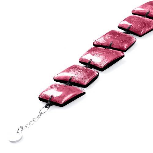 Rose Patchwork Bracelet | The Jewellery Stop