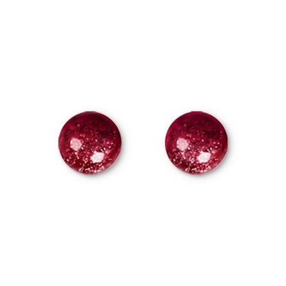 Pink Antique Circles Stud Earrings | The Jewellery Stop