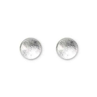 Silver Antique Circles Stud Earrings | The Jewellery Stop