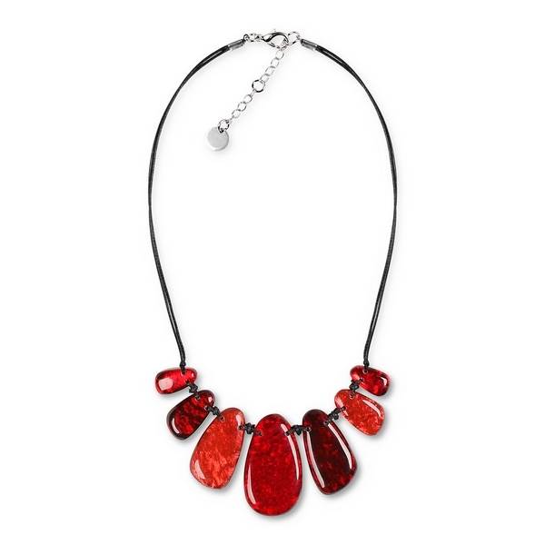 Burgundy Africa Classic Necklace