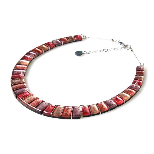 Rose Classic Stripes Necklace