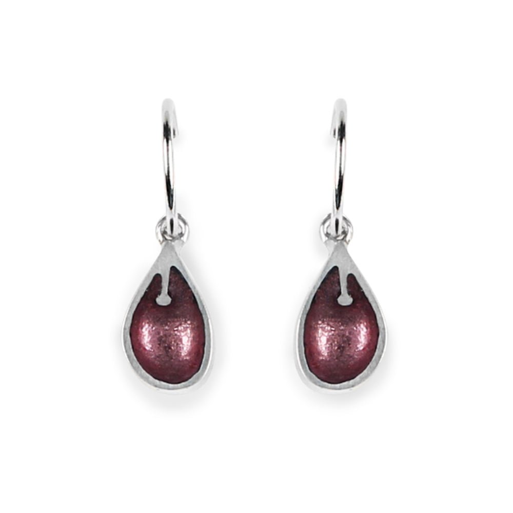 Apricot Calachuchi Creole Earrings | The Jewellery Stop