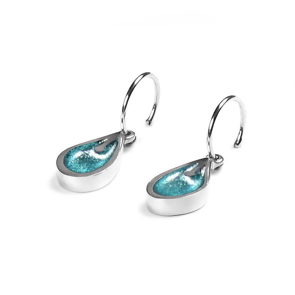 Ocean Mist Calachuchi Creole Earrings | The Jewellery Stop