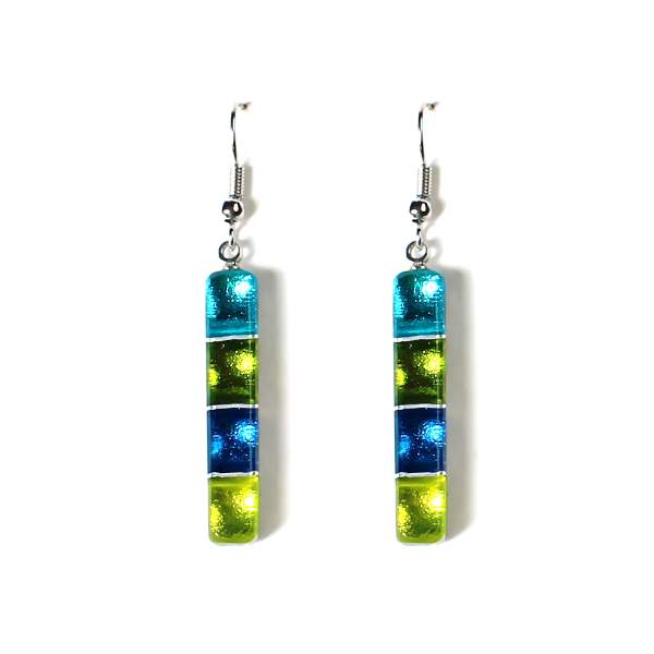Seaweed Classic Stripes Fish Hook Earrings | The Jewellery Stop