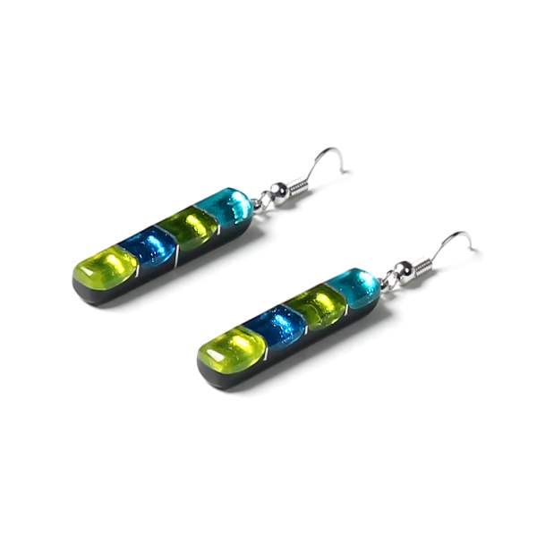 Seaweed Classic Stripes Fish Hook Earrings | The Jewellery Stop