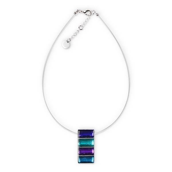 Peacock Classic Stripes Pendant