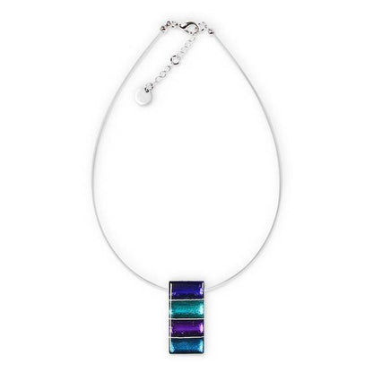 Peacock Classic Stripes Pendant