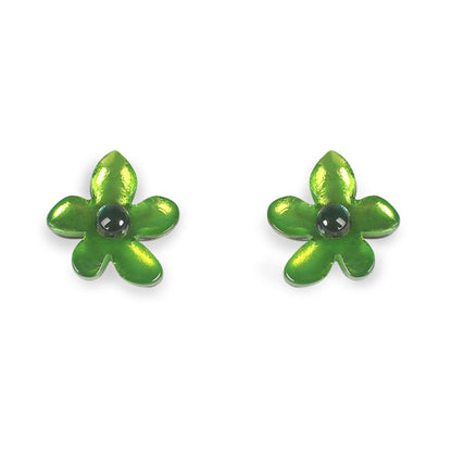 Apple Flower Stud Earrings | The Jewellery Stop