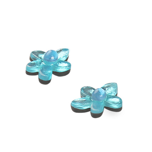 Ice Flower Stud Earrings