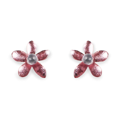 Pastels Flower Stud Earrings | The Jewellery Stop