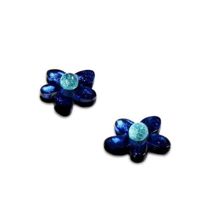 Twilight Flower Stud Earrings | The Jewellery Stop