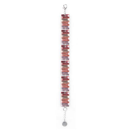 Rose Classic Stripes Bracelet | The Jewellery Stop