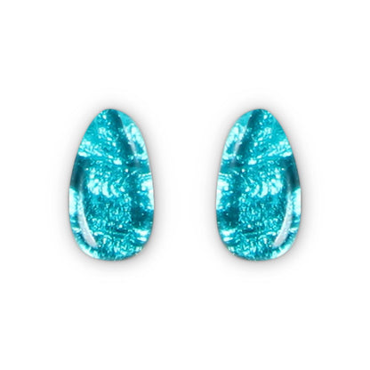Teal Africa Stud Earrings | The Jewellery Stop