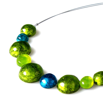 Seaweed Cabouchon Necklace