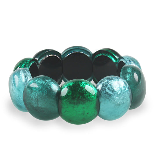 Emerald Cabouchon Bangle