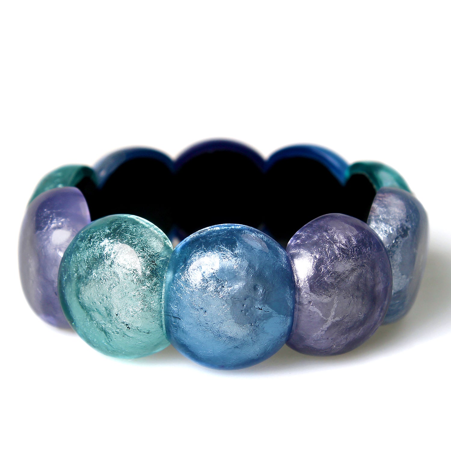 Ocean Mist Cabouchon Bangle | The Jewellery Stop