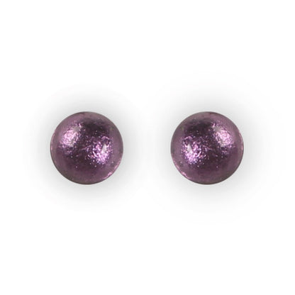 Peacock Cabouchon Medium Stud Earrings | The Jewellery Stop
