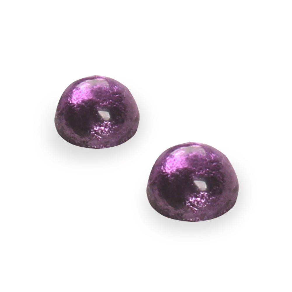 Peacock Cabouchon Medium Stud Earrings | The Jewellery Stop