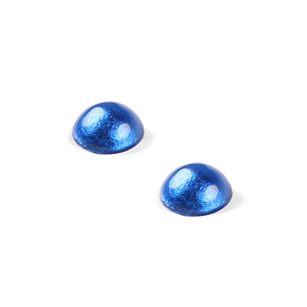Azure Cabouchon Small Stud Earrings