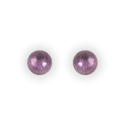 Rainbow Cabouchon Small Stud Earrings | The Jewellery Stop