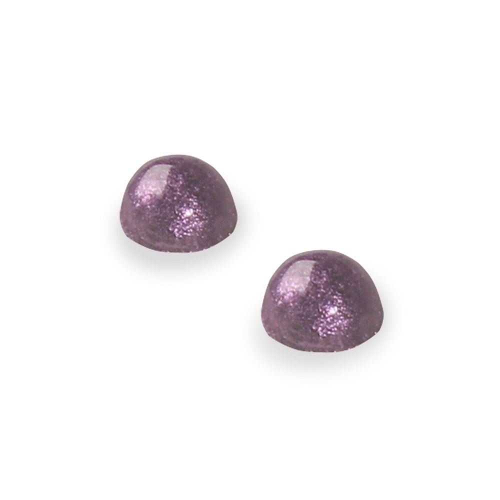 Rainbow Cabouchon Small Stud Earrings | The Jewellery Stop