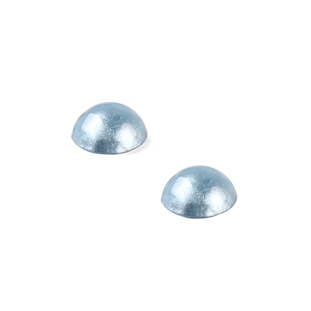 Sky Cabouchon Small Stud Earrings | The Jewellery Stop