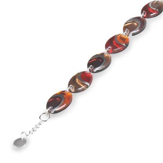 Chilli Oval Swirl Bracelet