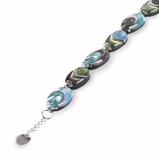 Pear Oval Swirl Bracelet | The Jewellery Stop