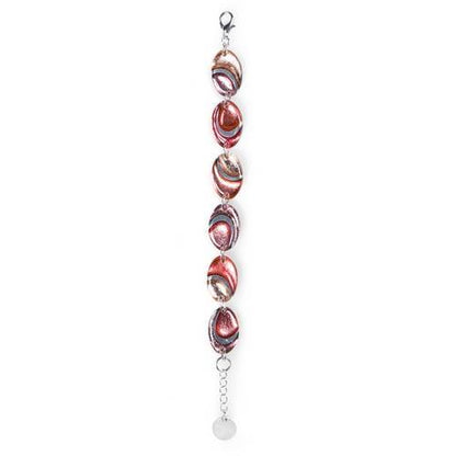 Rose Oval Swirl Bracelet | The Jewellery Stop