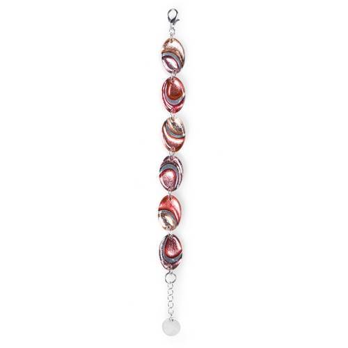 Rose Oval Swirl Bracelet | The Jewellery Stop