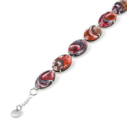 Rose Oval Swirl Bracelet | The Jewellery Stop