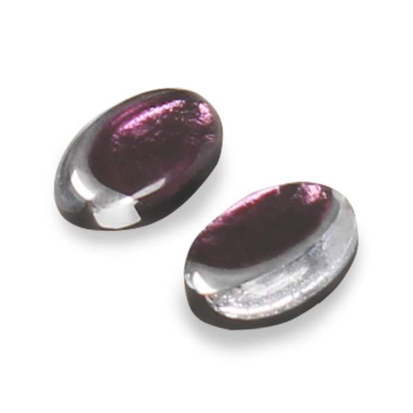 Rainbow Oval Swirl Stud Earrings | The Jewellery Stop