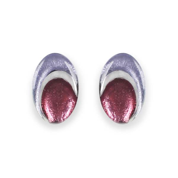 Pastels Oval Swirl Clip Earrings | The Jewellery Stop