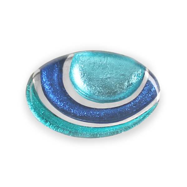 Riviera Oval Swirl Brooch | The Jewellery Stop