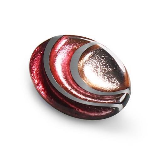 Rose Oval Swirl Brooch | The Jewellery Stop