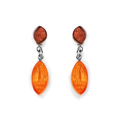 Spice Petal Dangle Stud Earrings | The Jewellery Stop